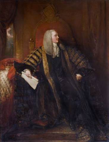 3rd Duke of Portland 1804 by Benjamin West University of Oxford